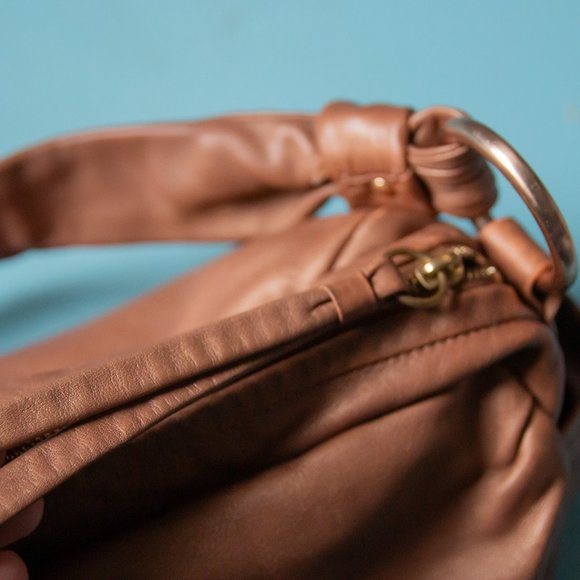 Coach Tan Leather Shoulder Bag - Picture 8 of 12